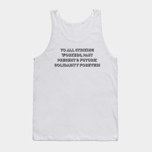 WORKER SOLIDARITY Tank Top